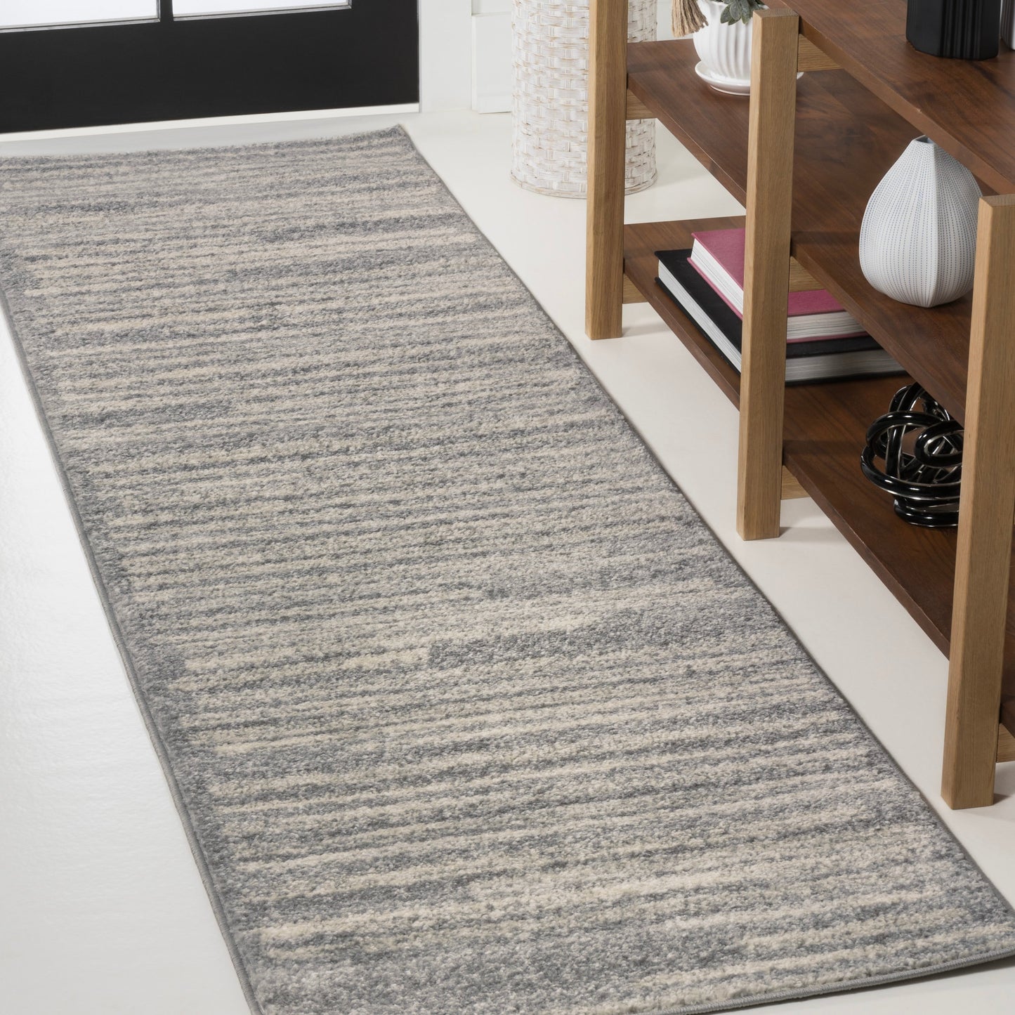 JONATHAN Y Aksil Modern Berber Stripe Area Rug