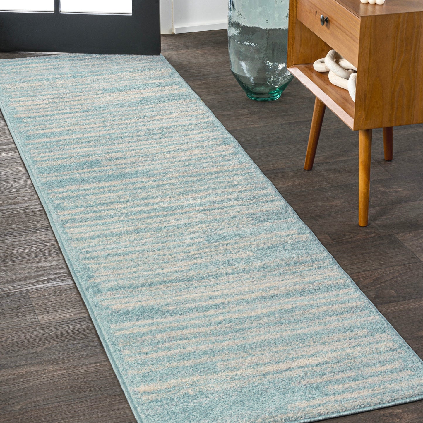 JONATHAN Y Aksil Modern Berber Stripe Area Rug