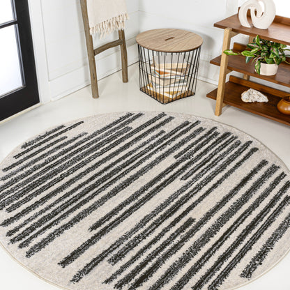 JONATHAN Y Aksil Modern Berber Stripe Area Rug