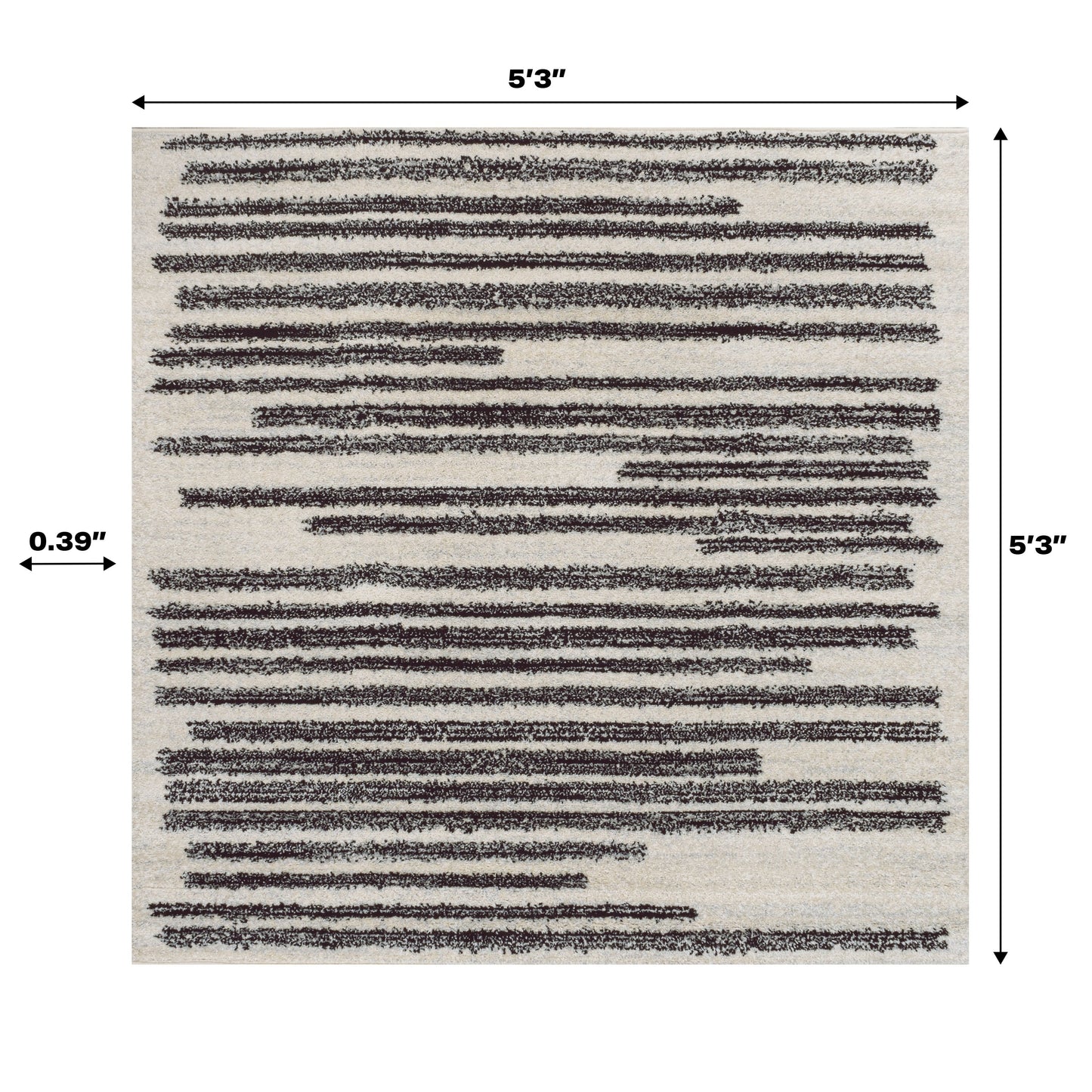 JONATHAN Y Aksil Modern Berber Stripe Area Rug
