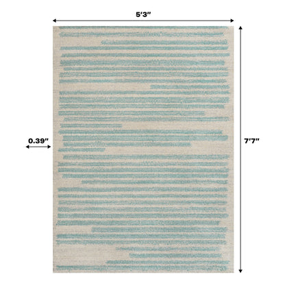 JONATHAN Y Aksil Modern Berber Stripe Area Rug