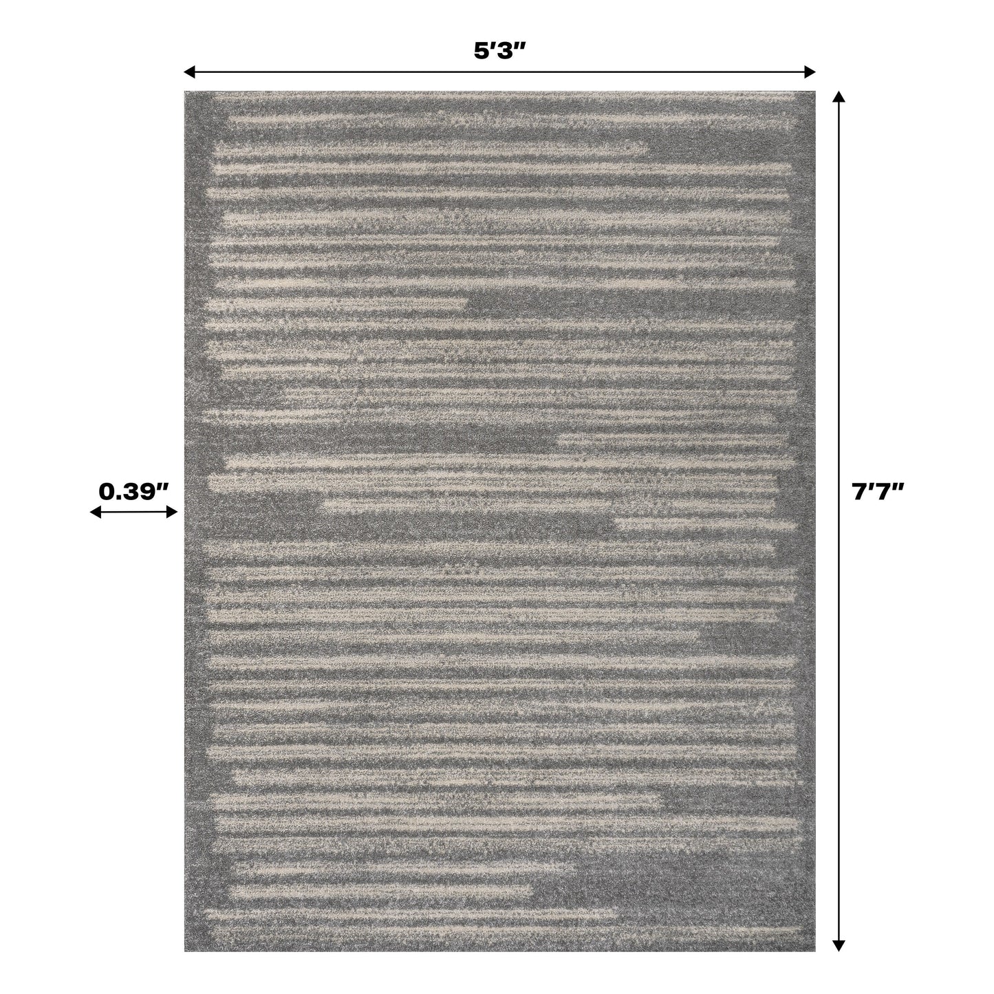 JONATHAN Y Aksil Modern Berber Stripe Area Rug