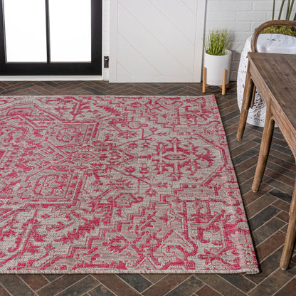 JONATHAN Y Charleston Medallion Indoor/Outdoor Area Rug