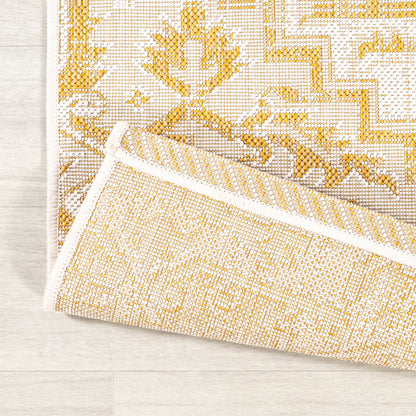 JONATHAN Y Charleston Medallion Indoor/Outdoor Area Rug