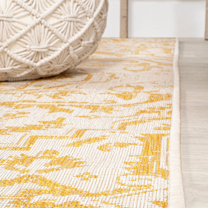 JONATHAN Y Charleston Medallion Indoor/Outdoor Area Rug