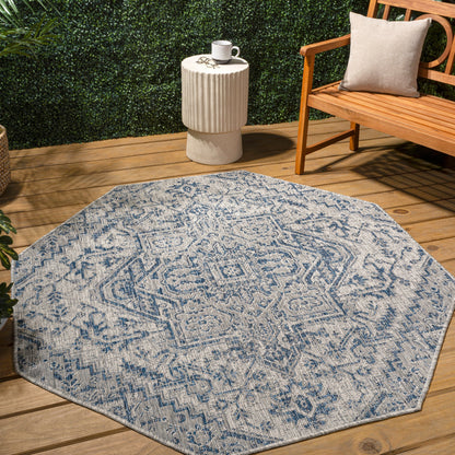 JONATHAN Y Charleston Medallion Indoor/Outdoor Area Rug
