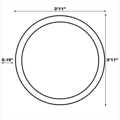 JONATHAN Y Galon Palm Frond Indoor/Outdoor Area Rug