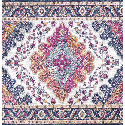 JONATHAN Y Inigo FLAIR Boho Vintage Medallion Area Rug