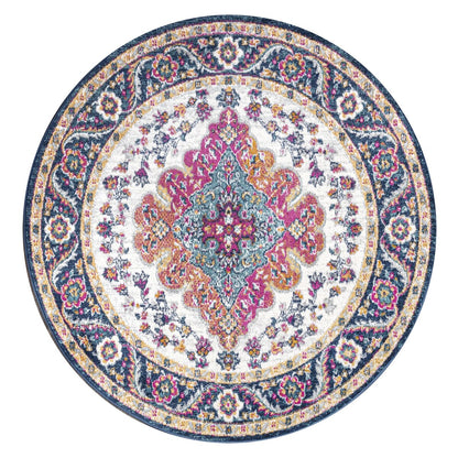 JONATHAN Y Inigo FLAIR Boho Vintage Medallion Area Rug