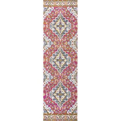 JONATHAN Y Inigo FLAIR Boho Vintage Medallion Area Rug