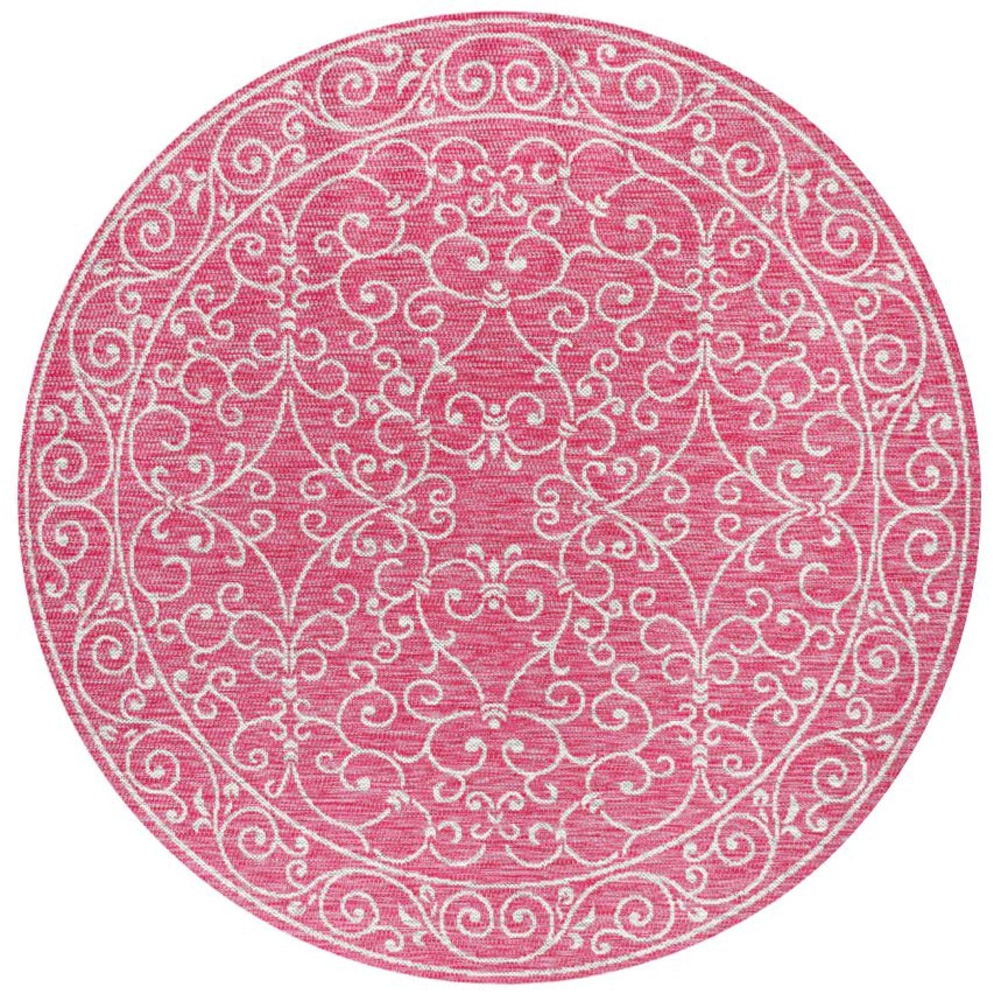 JONATHAN Y Filigree Textured Weave Indoor/Outdoor Area Rug