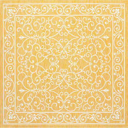 JONATHAN Y Filigree Textured Weave Indoor/Outdoor Area Rug