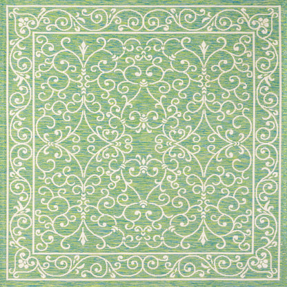 JONATHAN Y Filigree Textured Weave Indoor/Outdoor Area Rug