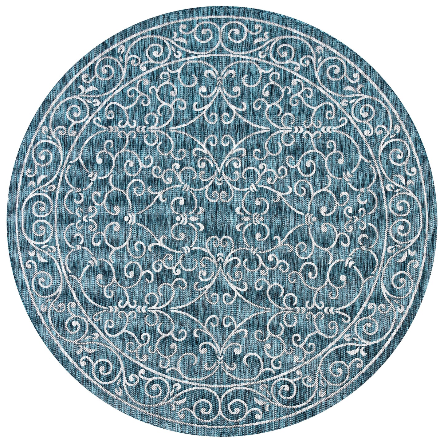 JONATHAN Y Filigree Textured Weave Indoor/Outdoor Area Rug