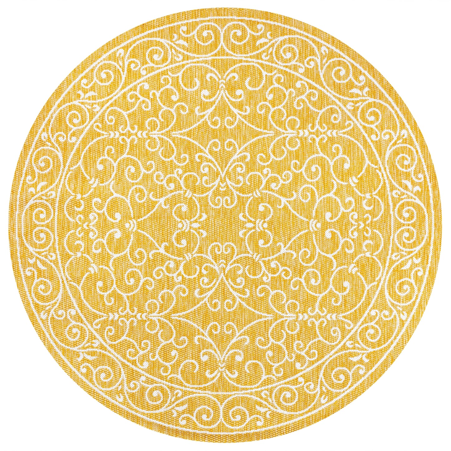 JONATHAN Y Filigree Textured Weave Indoor/Outdoor Area Rug