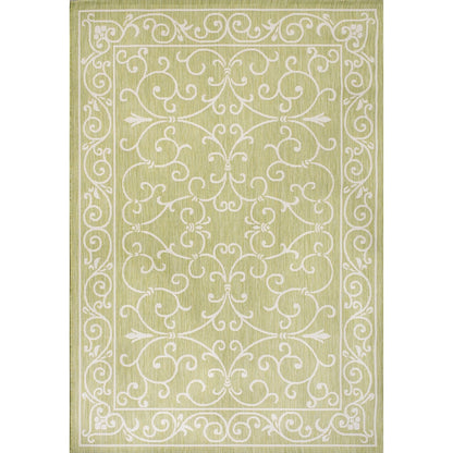 JONATHAN Y Filigree Textured Weave Indoor/Outdoor Area Rug