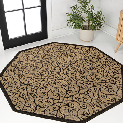 JONATHAN Y Ourika Textured Weave Indoor/Outdoor Area Rug