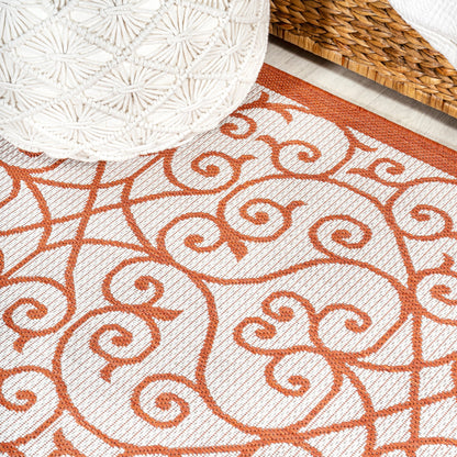 JONATHAN Y Ourika Textured Weave Indoor/Outdoor Area Rug