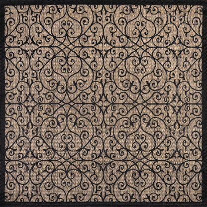 JONATHAN Y Ourika Textured Weave Indoor/Outdoor Area Rug