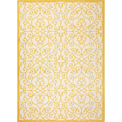 JONATHAN Y Ourika Textured Weave Indoor/Outdoor Area Rug