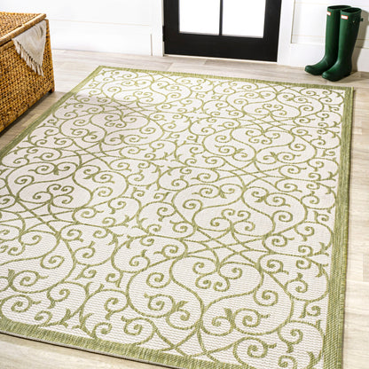 JONATHAN Y Ourika Textured Weave Indoor/Outdoor Area Rug