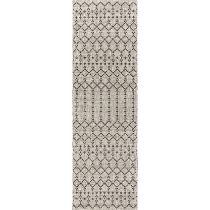 JONATHAN Y Trebol Moroccan Geometric Textured Weave Indoor/Outdoor Area Rug