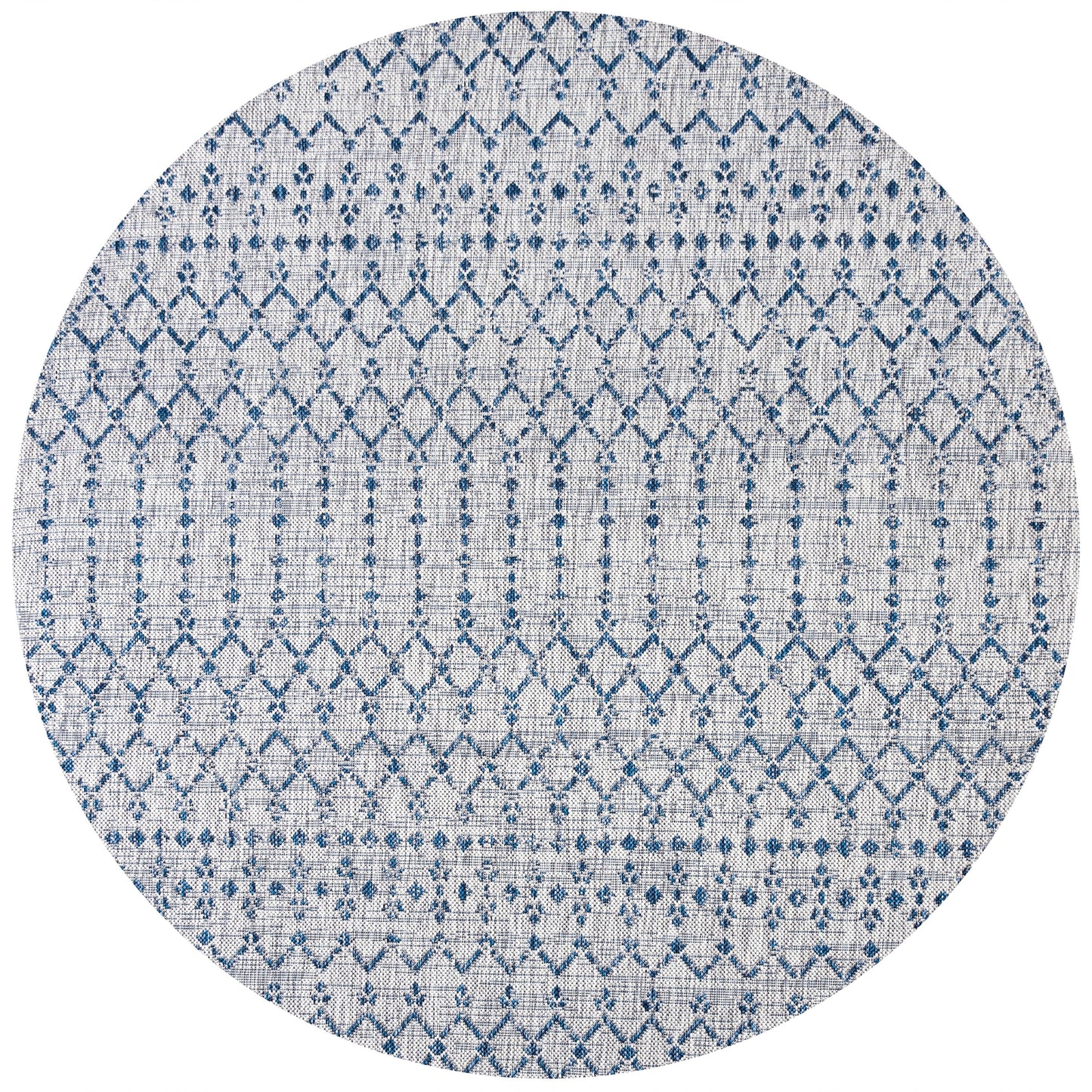 JONATHAN Y Trebol Moroccan Geometric Textured Weave Indoor/Outdoor Area Rug