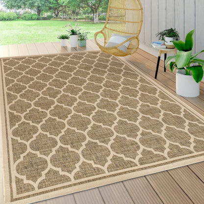 JONATHAN Y Zinnia Textured Weave Indoor/Outdoor Area Rug