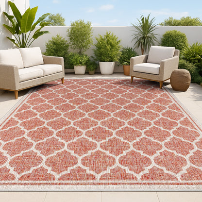 JONATHAN Y Zinnia Textured Weave Indoor/Outdoor Area Rug