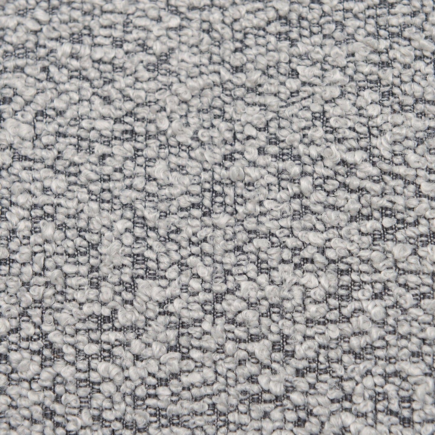 Causeuse 2 places rembourrée KINWELL Boucle avec oreillers