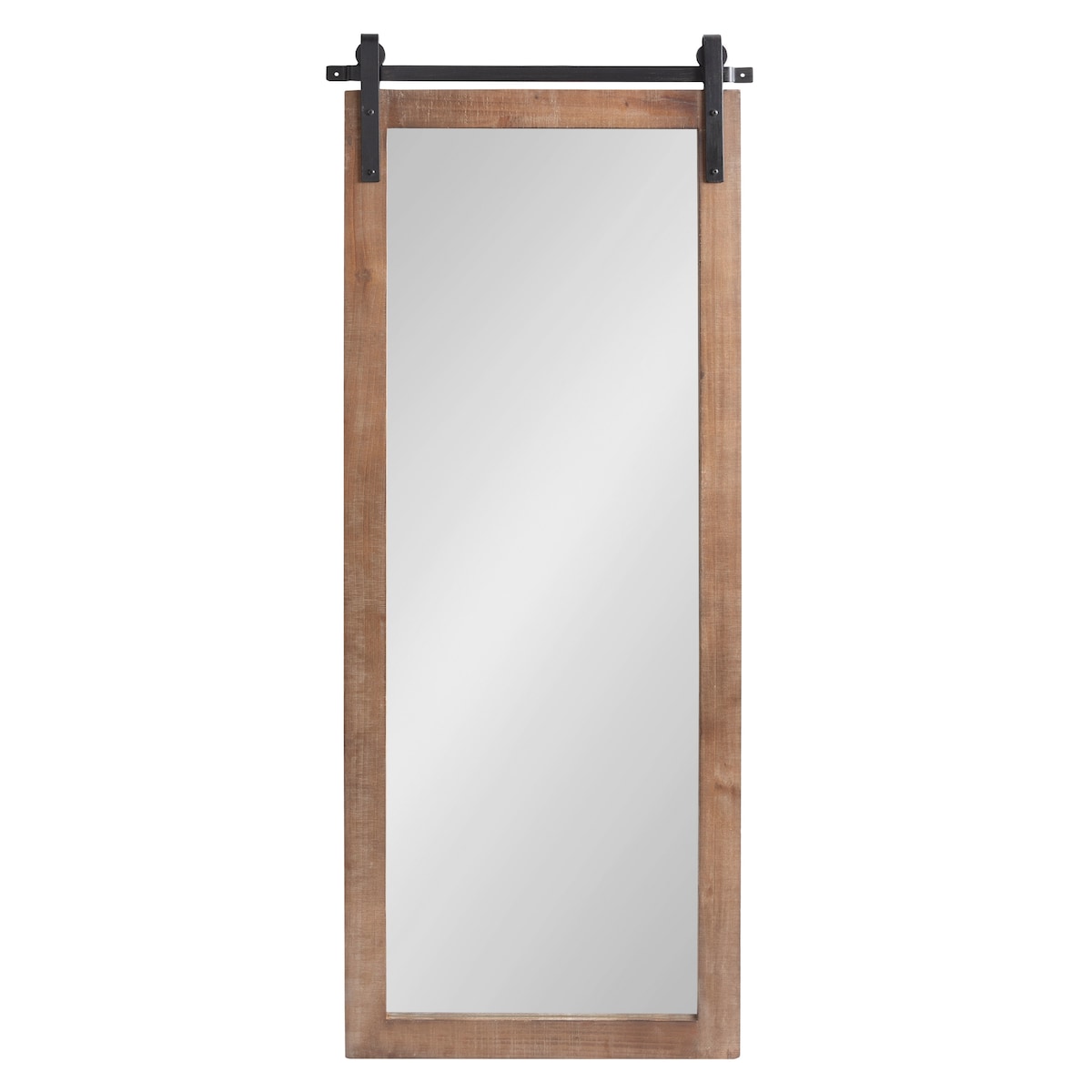 Kate and Laurel Cates Rustic Rectangular Wall Mirror