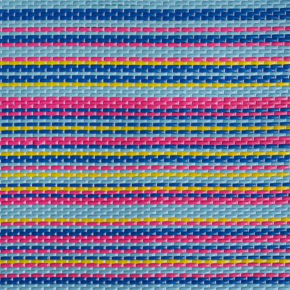 Lalune Beach Stripe Indoor Outdoor Area Rug