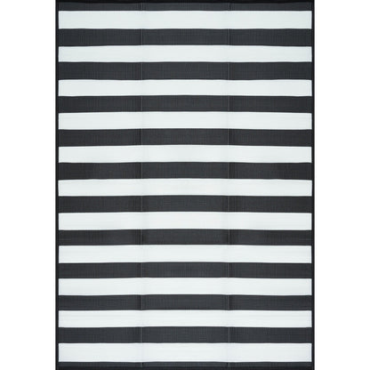 Lalune Beach Stripe Indoor Outdoor Area Rug