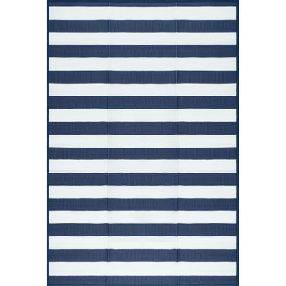 Lalune Beach Stripe Indoor Outdoor Area Rug