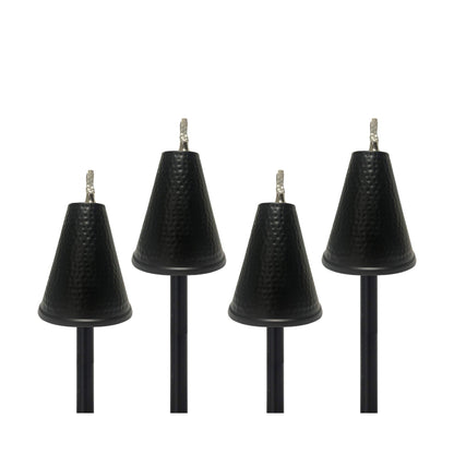 Large Hawaiian Cone Tiki Torch