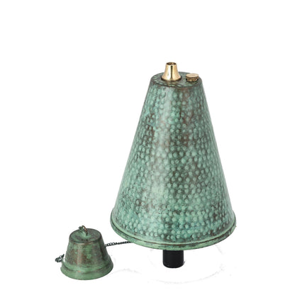 Large Hawaiian Cone Tiki Torch