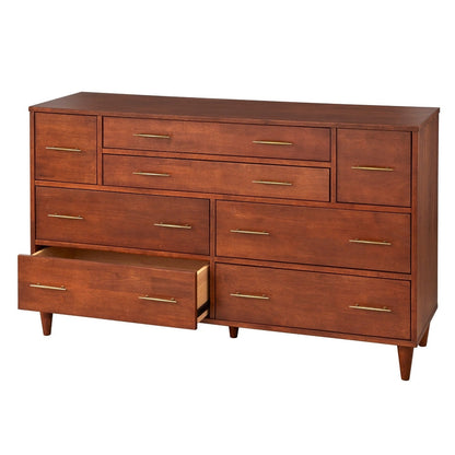 Lifestorey Ana 8-Drawer Mid-Century Modern Dresser