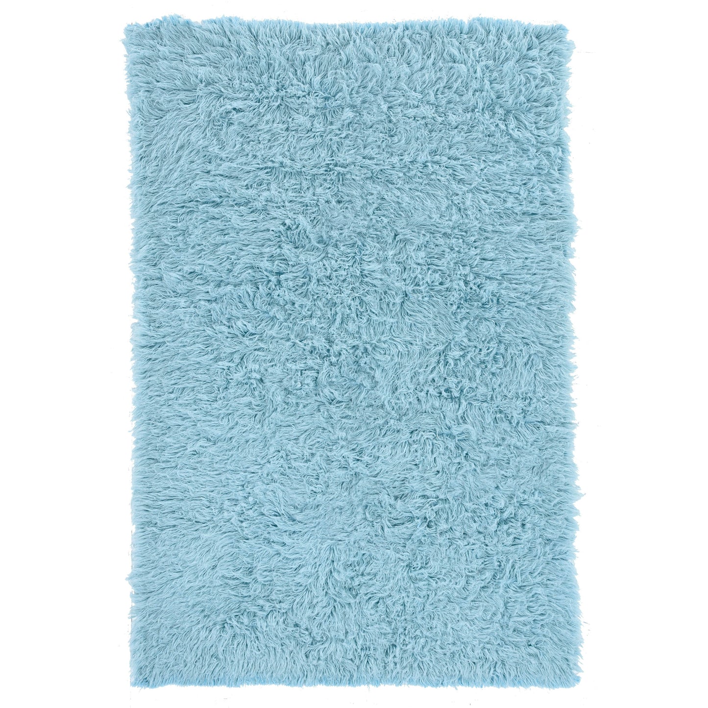 Linon Flokati Wool Thick Area Rug
