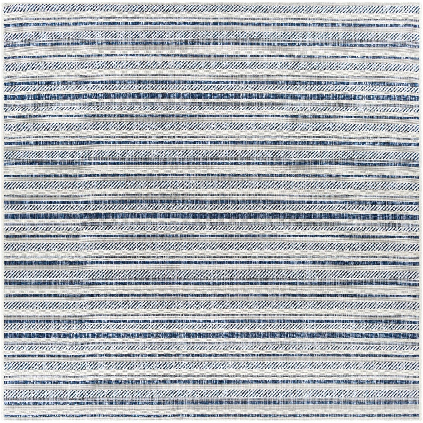 Livabliss Eagean Bohemian Stripe Outdoor Area Rug