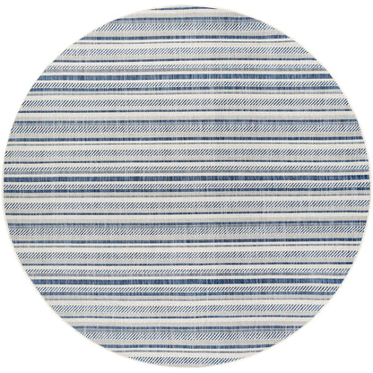 Livabliss Eagean Bohemian Stripe Outdoor Area Rug