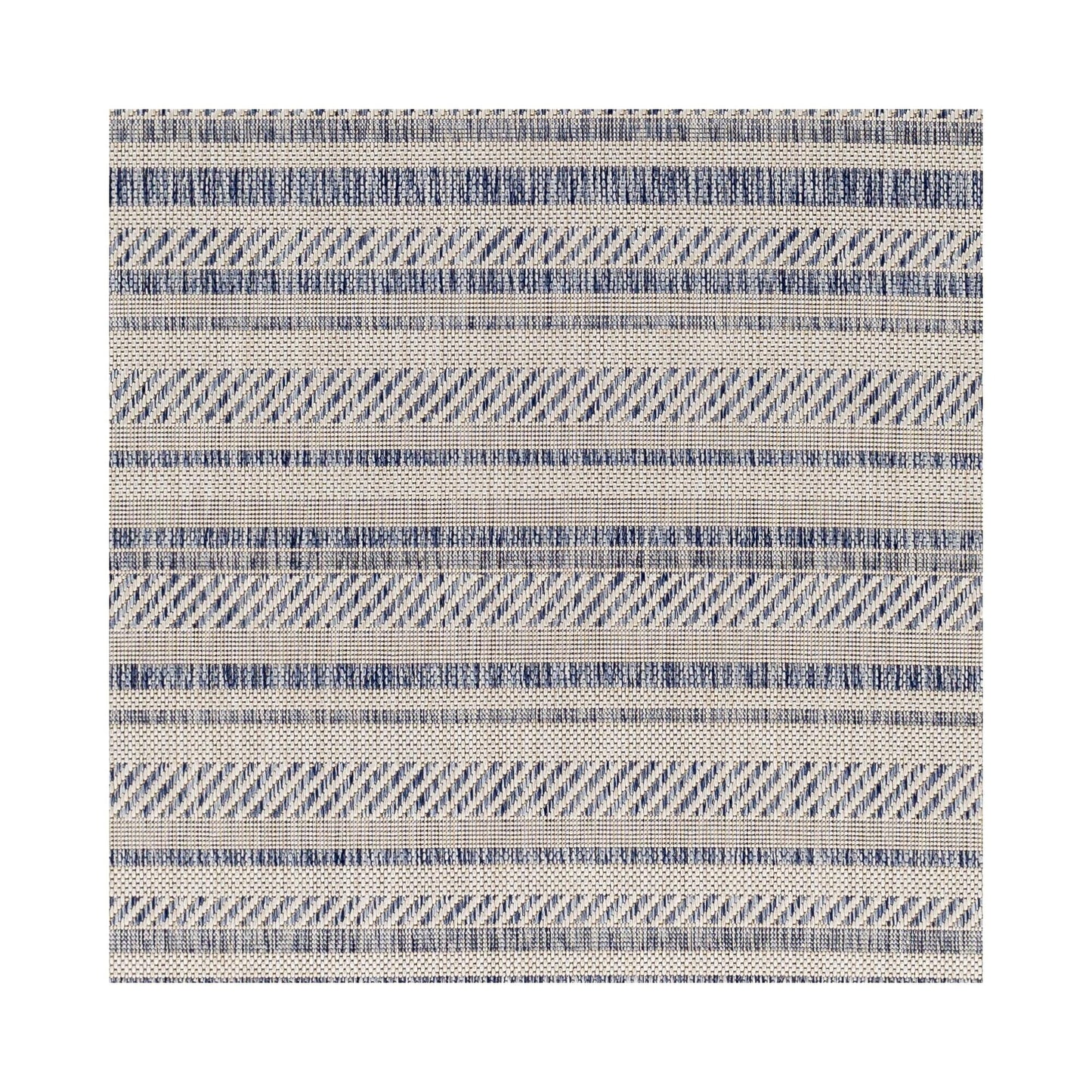 Livabliss Eagean Bohemian Stripe Outdoor Area Rug