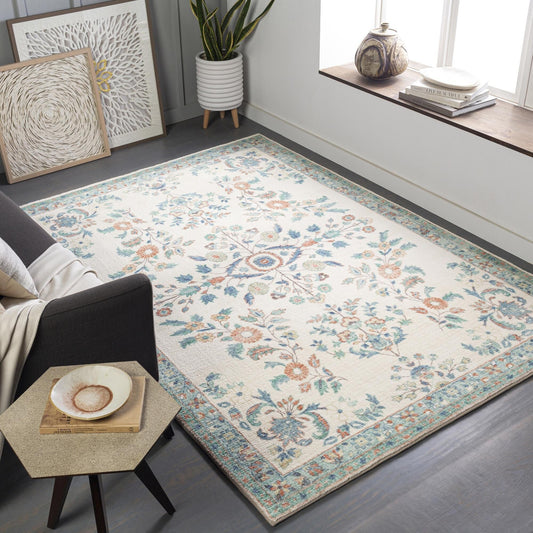Livabliss Erin Updated Traditional Floral & Botanical Area Rug