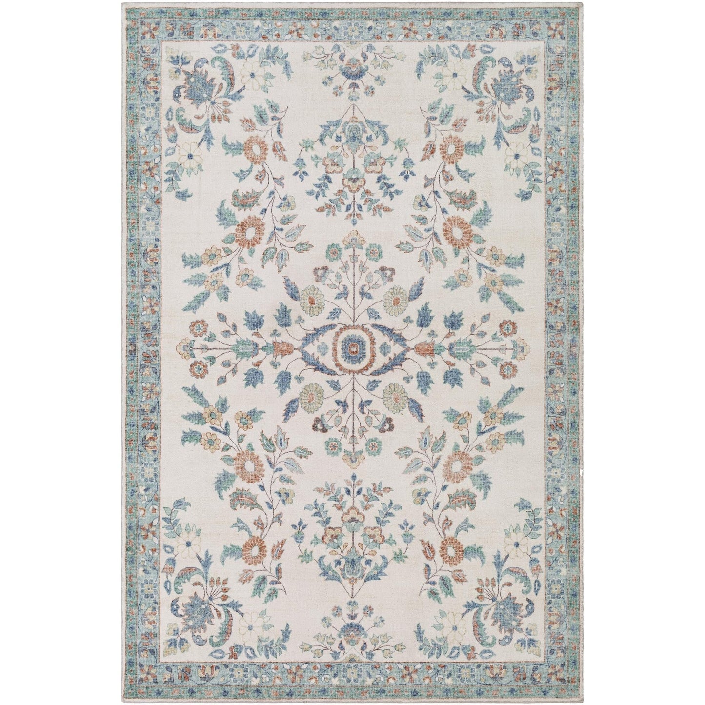 Livabliss Erin Updated Traditional Floral & Botanical Area Rug