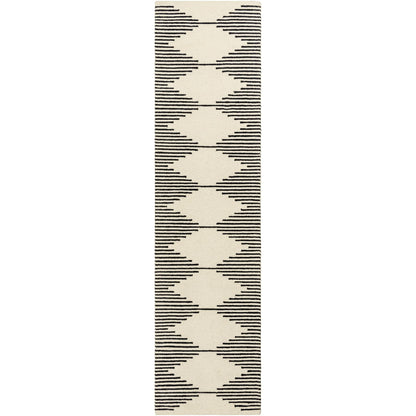Livabliss Granada Minimalist Diamond Hand Tufted Area Rug