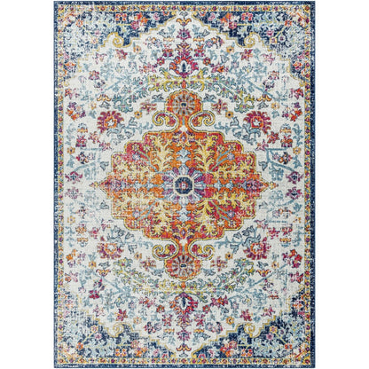 Livabliss Harput Updated Traditional Medallion Area Rug