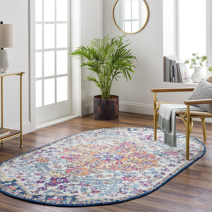 Livabliss Harput Updated Traditional Medallion Area Rug