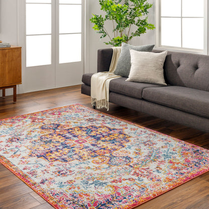 Livabliss Harput Updated Traditional Medallion Area Rug
