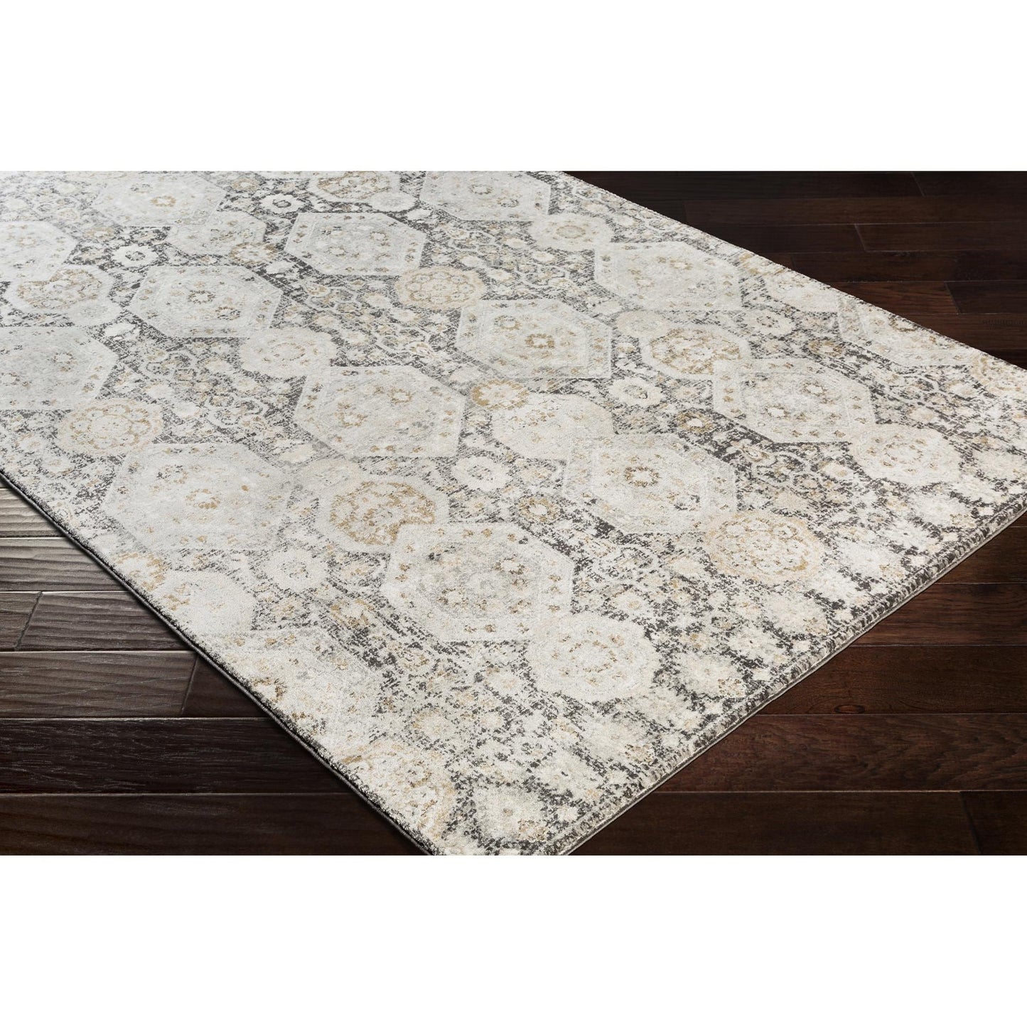 Livabliss Indigo Arts & Crafts Medallion Area Rug