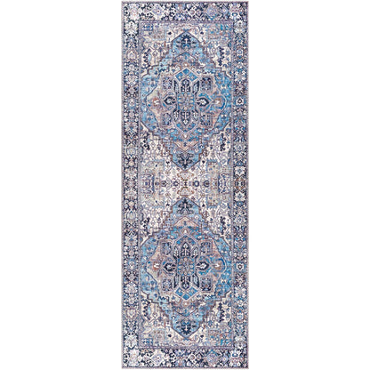 Livabliss Iris Updated Traditional Medallion Area Rug