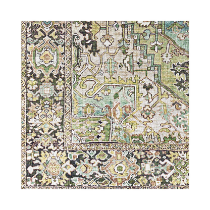 Livabliss Iris Updated Traditional Medallion Area Rug